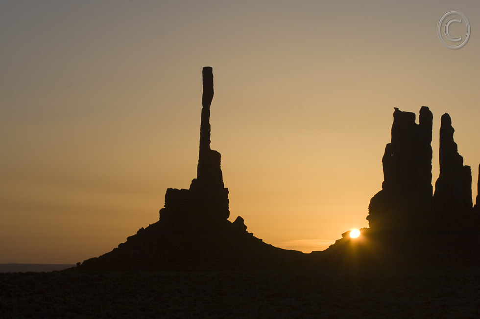 Totem Pole Sunrise