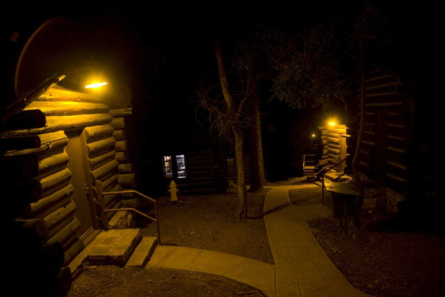 temporary rustic home for hikers