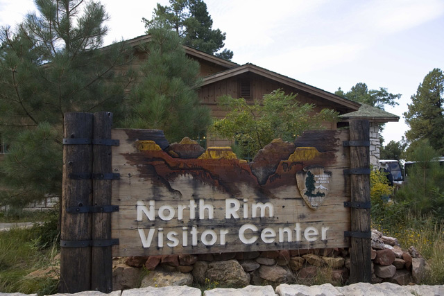 Last look at the Visitor Center
