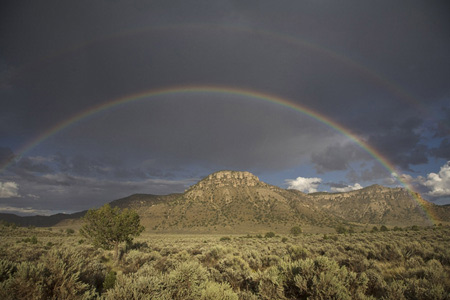 A Double Rainbow for our trouble!